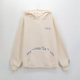 TNP Raw Edge Hoodie Natural