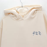 TNP Raw Edge Hoodie Natural