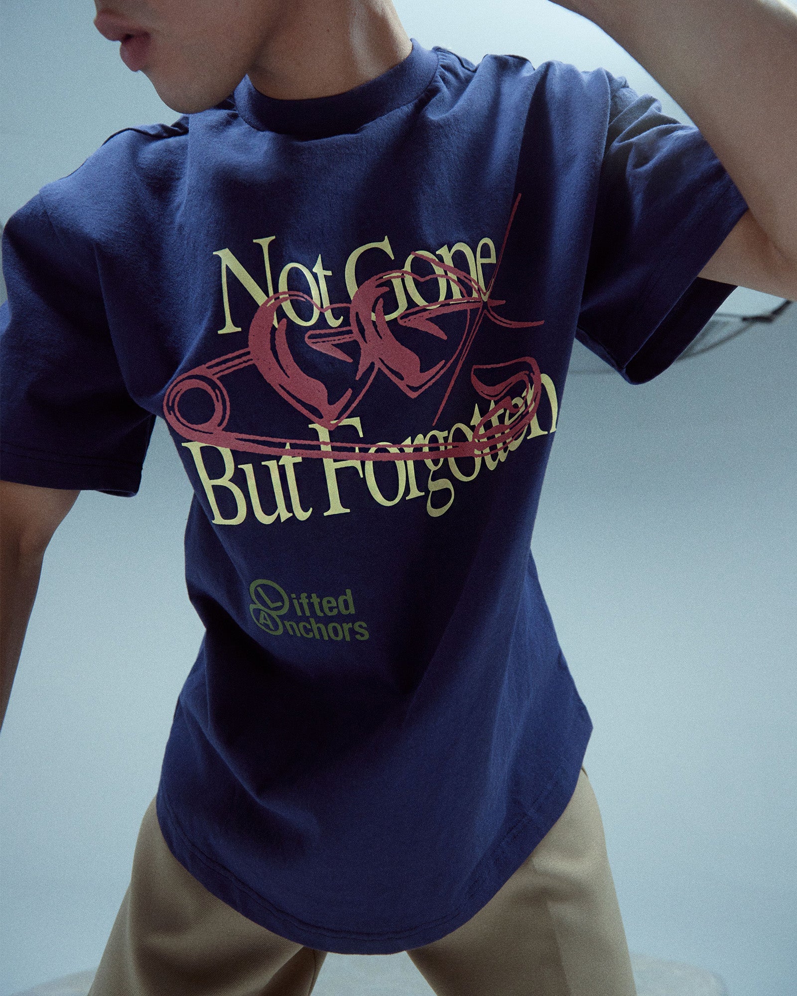 "Not Gone" Tee (Blue)