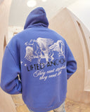 "Pegasus" Mascot Hoodie (Mauve)