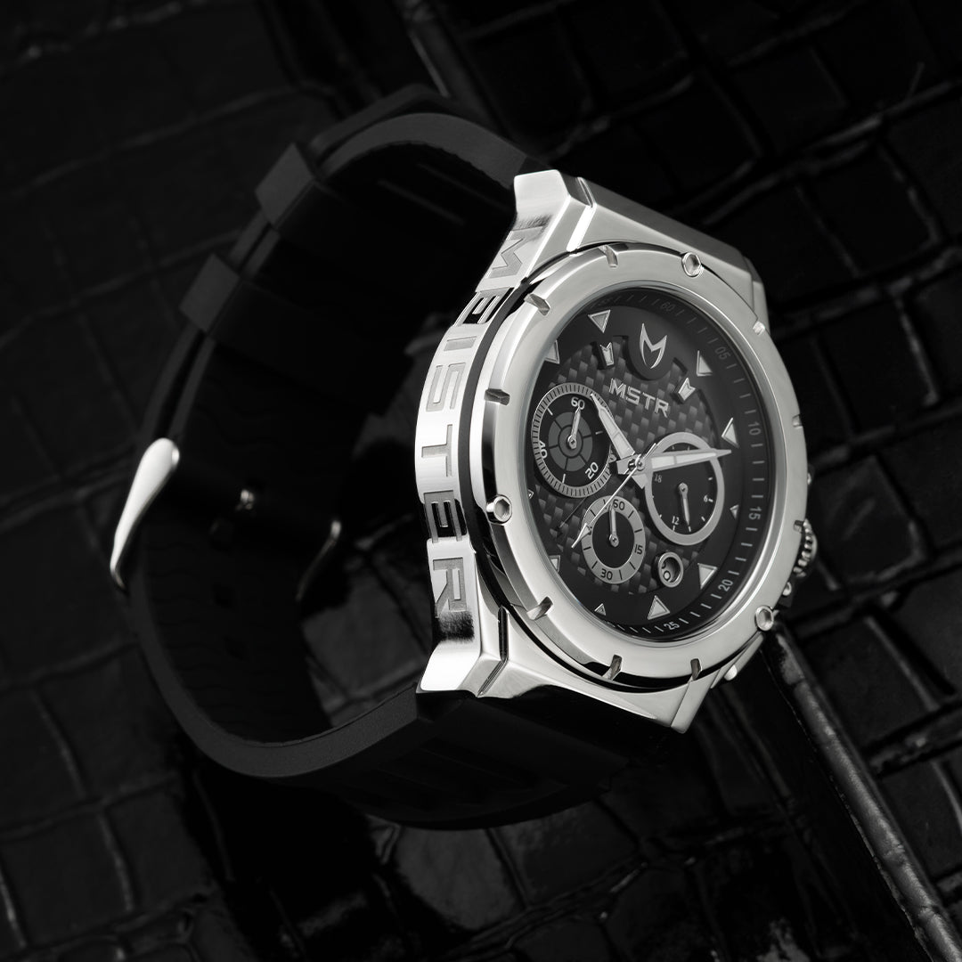 AM278PRB - MK SILVER POLISHED WATCH