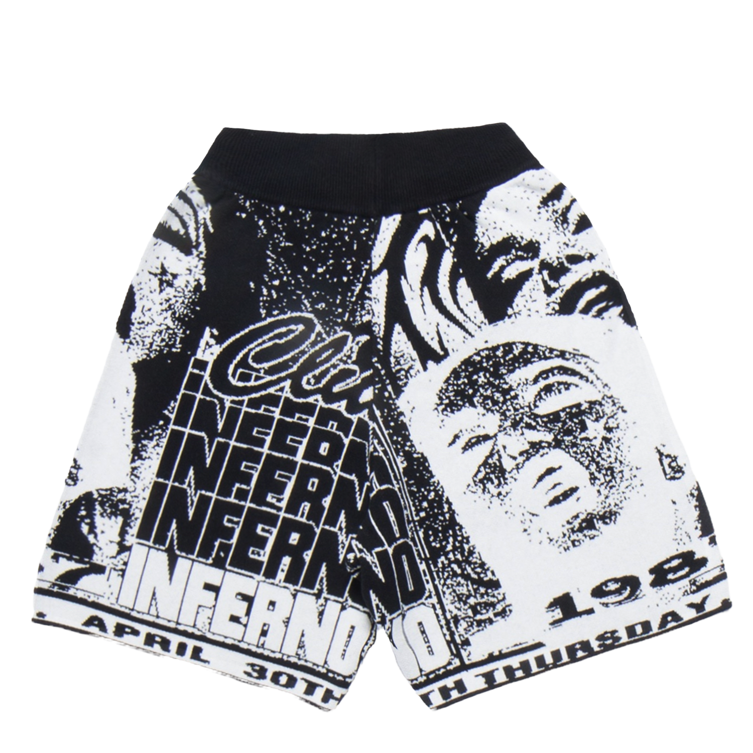 Club Inferno Knit Shorts