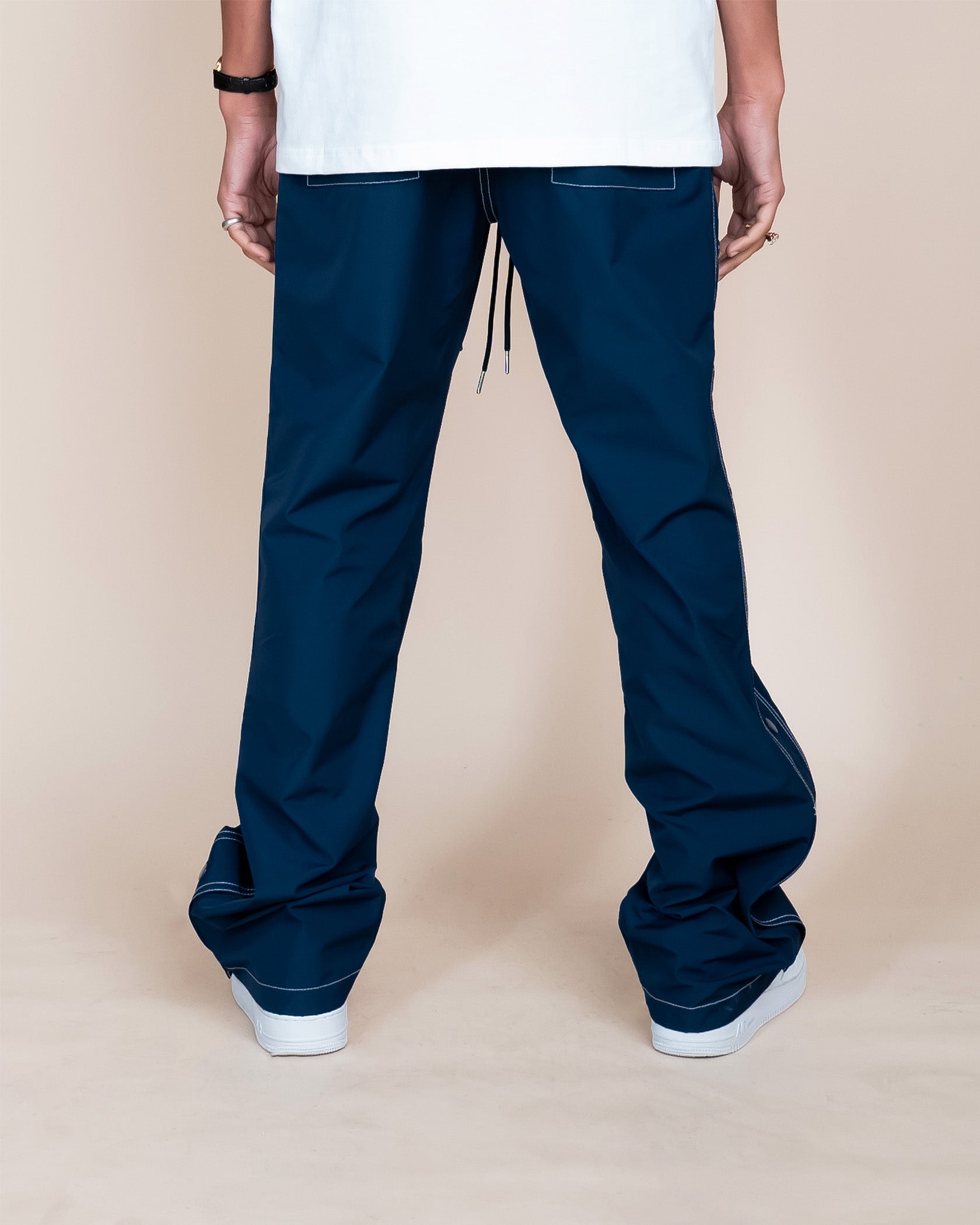 EPTM CENTRAL SNAP PANTS - NAVY