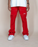 EPTM CENTRAL SNAP PANTS - RED