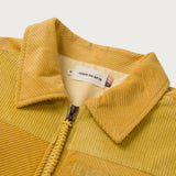 Corduroy Zip Jacket - Yellow