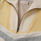 Brushed Poly Track Anorak Jacket - Bone