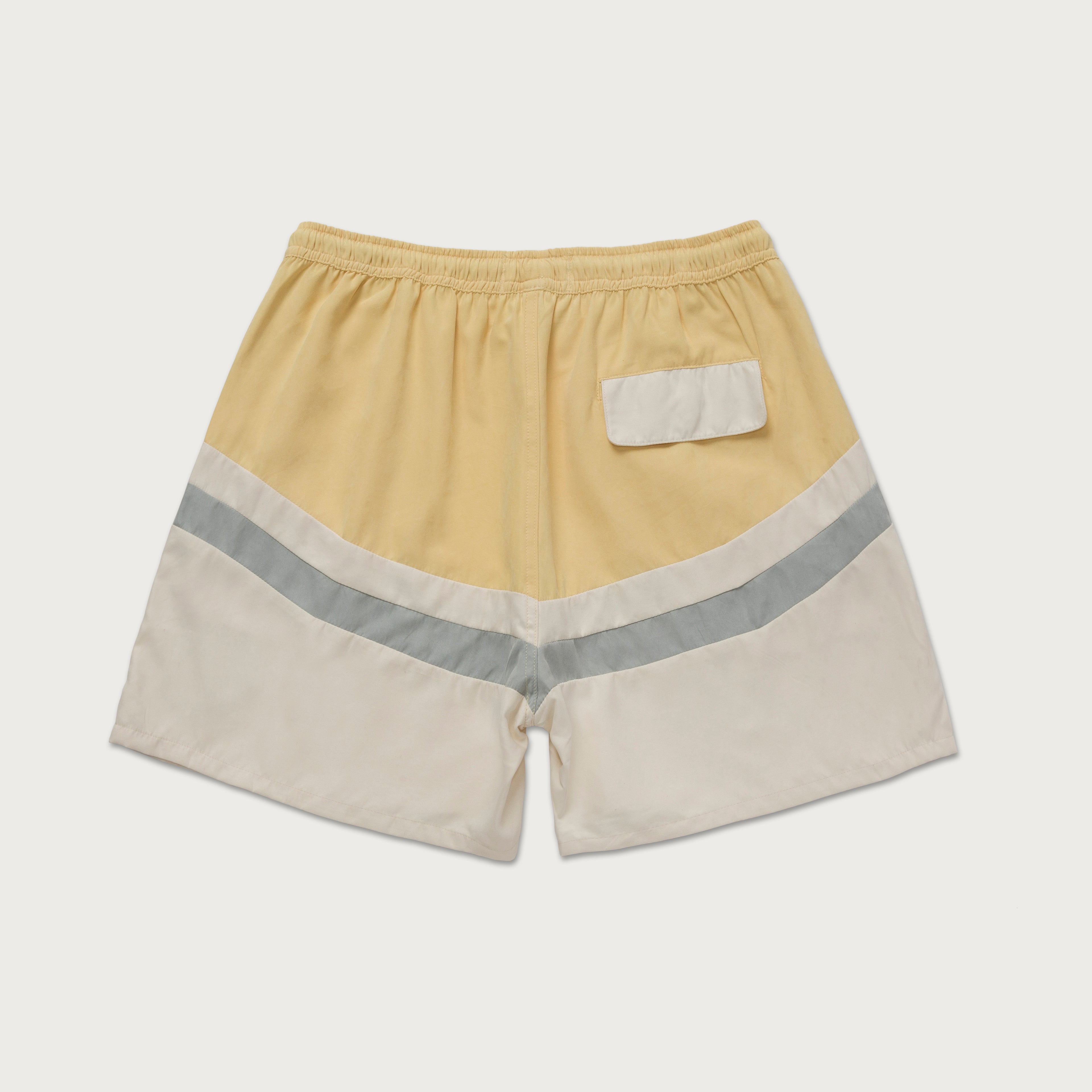 Brushed Poly Track Short - Bone