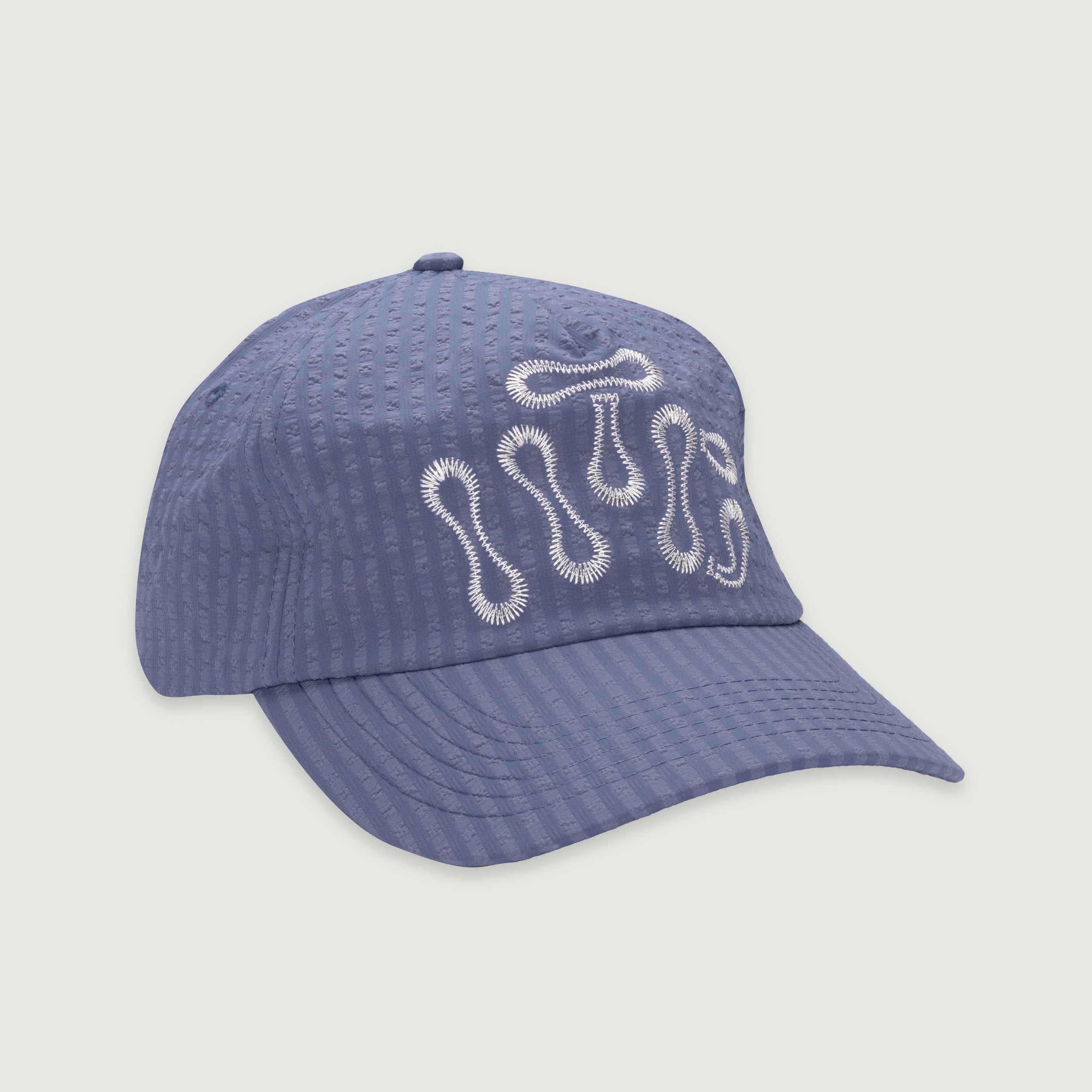 HTG® Seersucker Cap - Blue