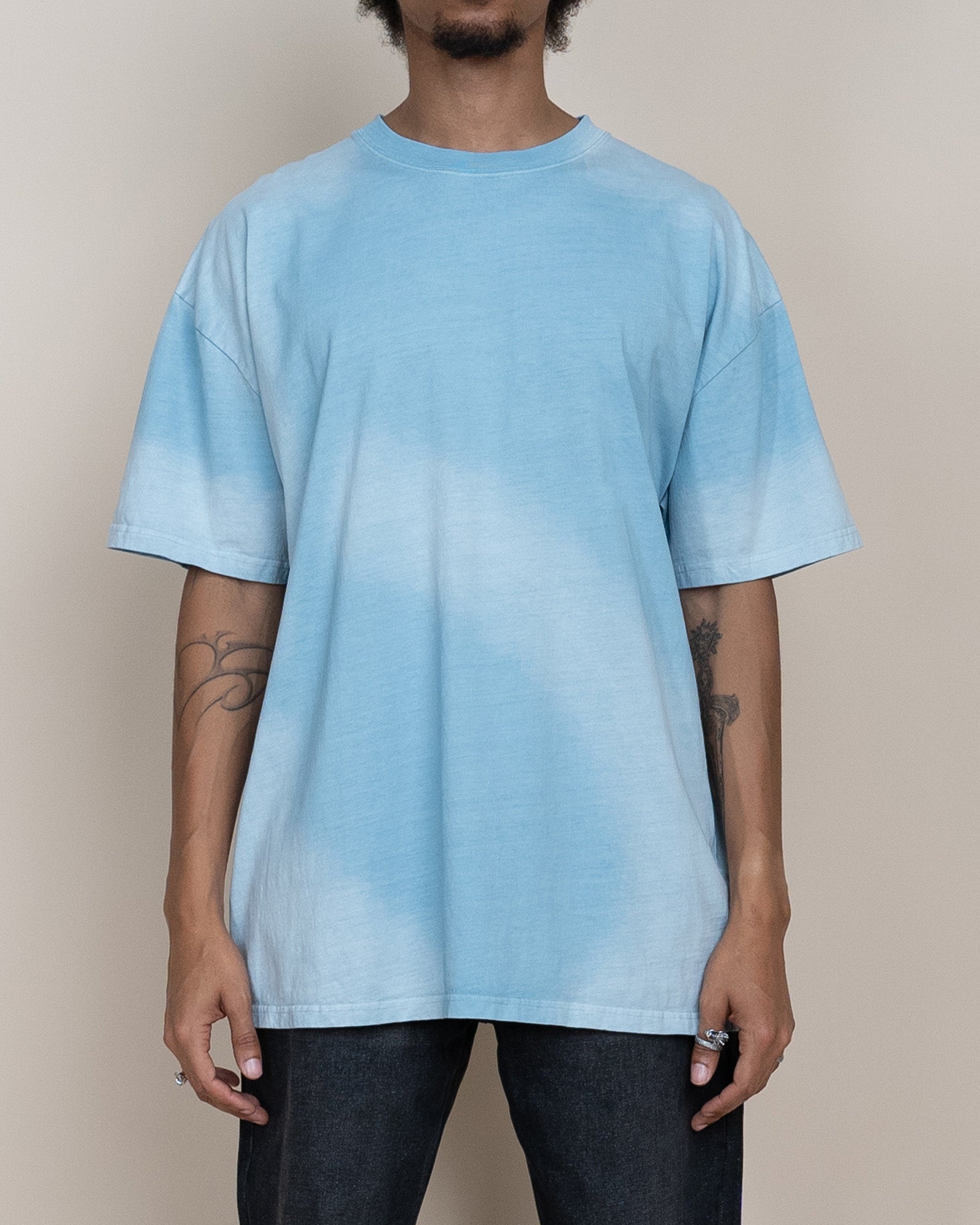 EPTM SUN FADED TEE - SKY BLUE