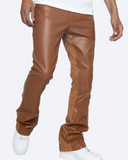 EPTM JALEN FLARE PANTS-BROWN