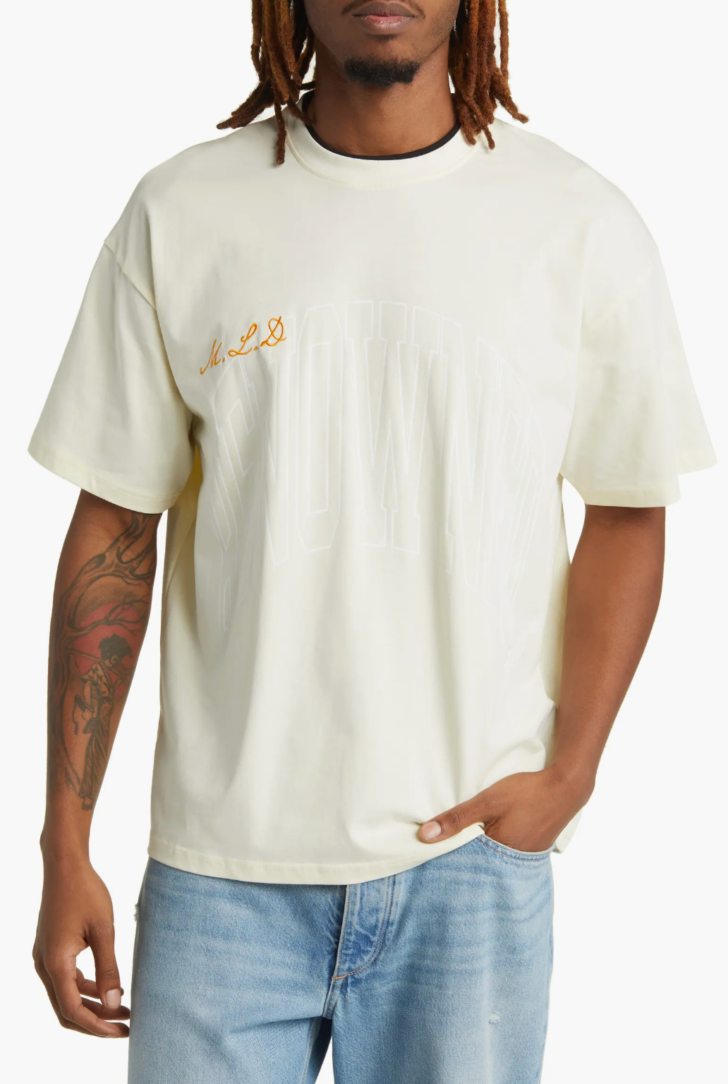 Double Neck Renowned Arch Tee