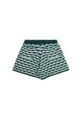 Beach Wave Crochet Short - Seafoam Wave