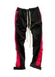 Alexander Snap Track Pants (Black/Red)