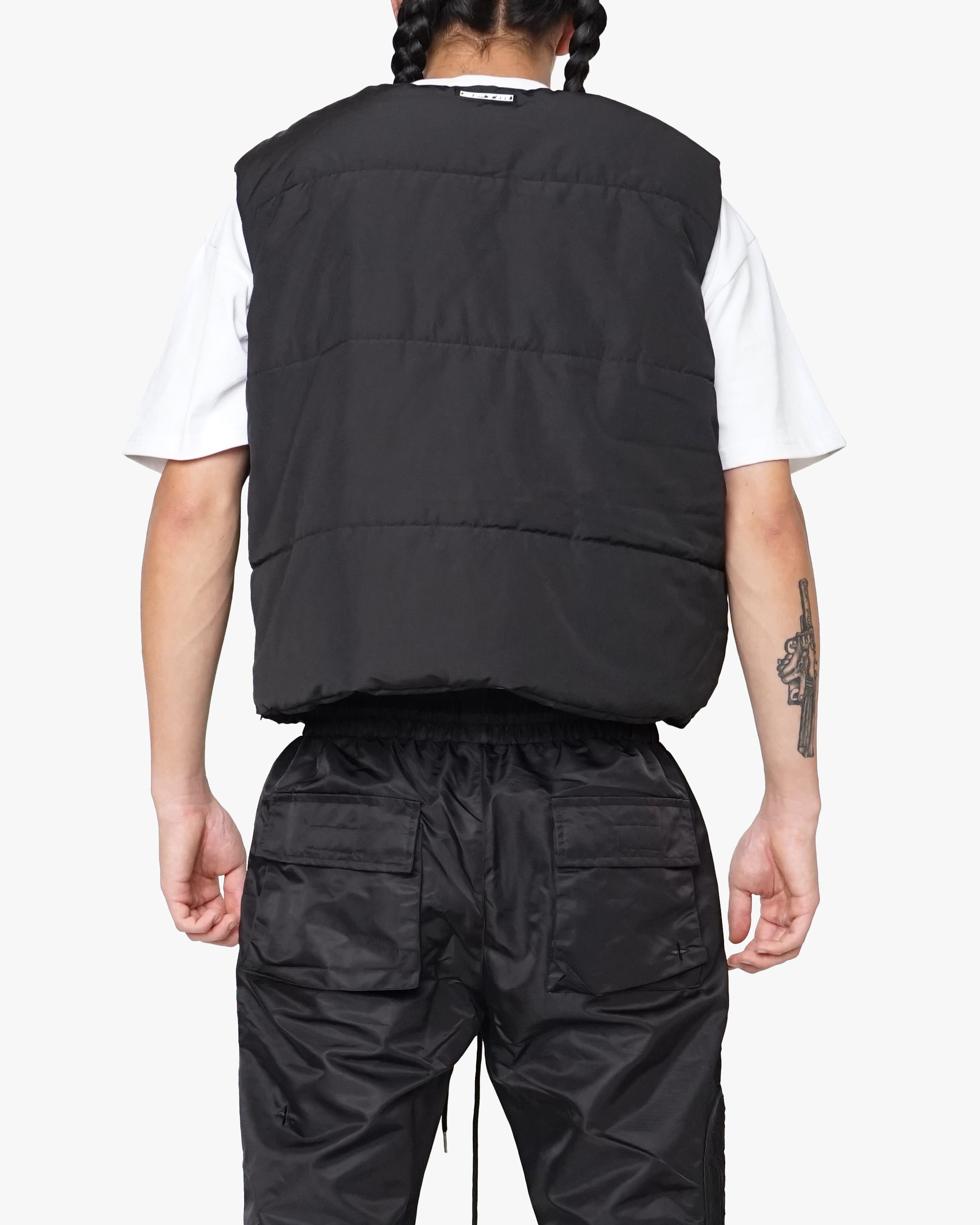 EPTM TACTICAL PUFFER VEST-BLACK