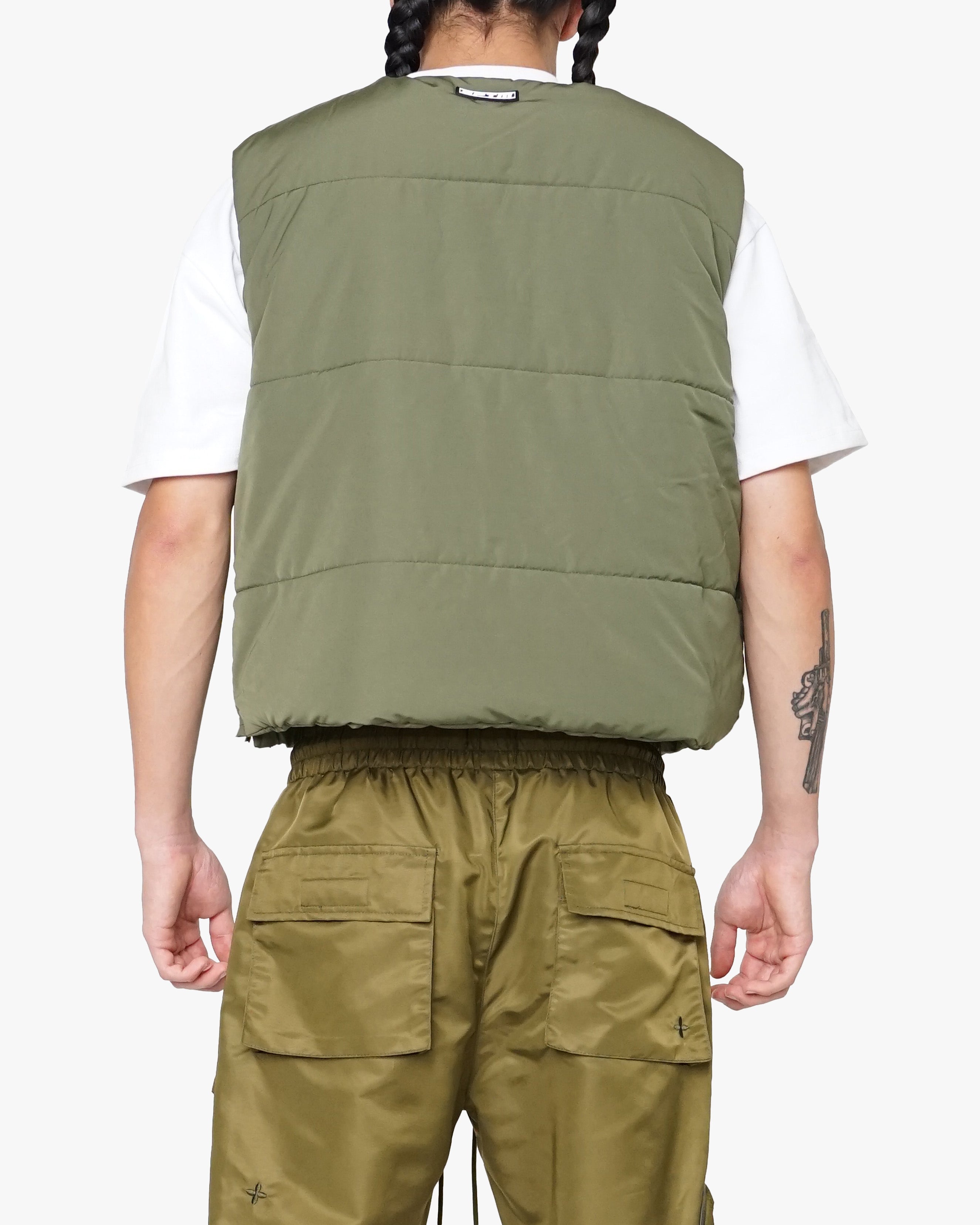 EPTM TACTICAL PUFFER VEST-OLIVE