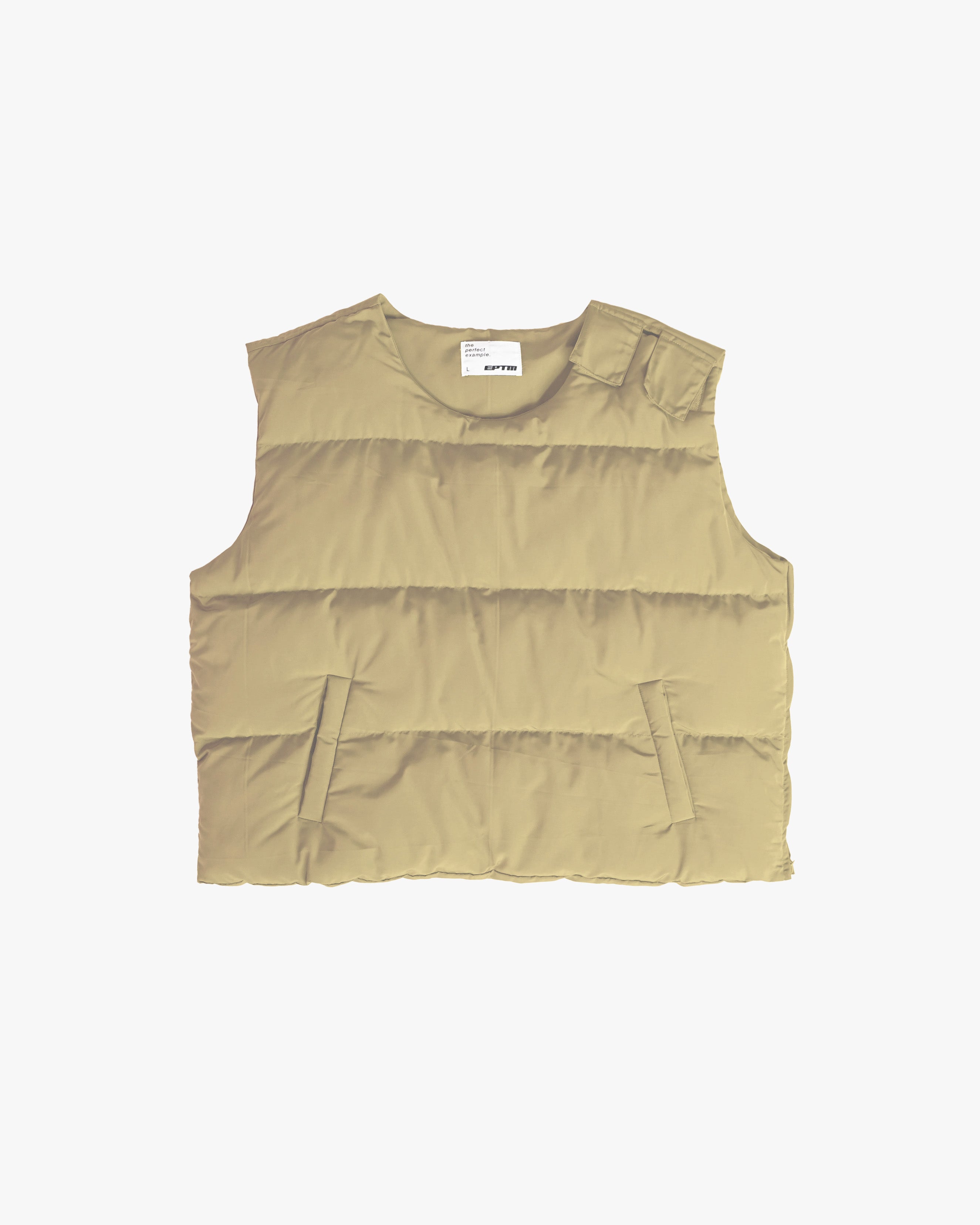 EPTM TACTICAL PUFFER VEST-TAN