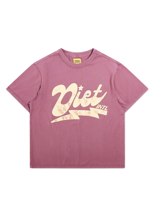 Bolt Tee - Washed Pink