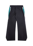 Striped Snap Pant - Black