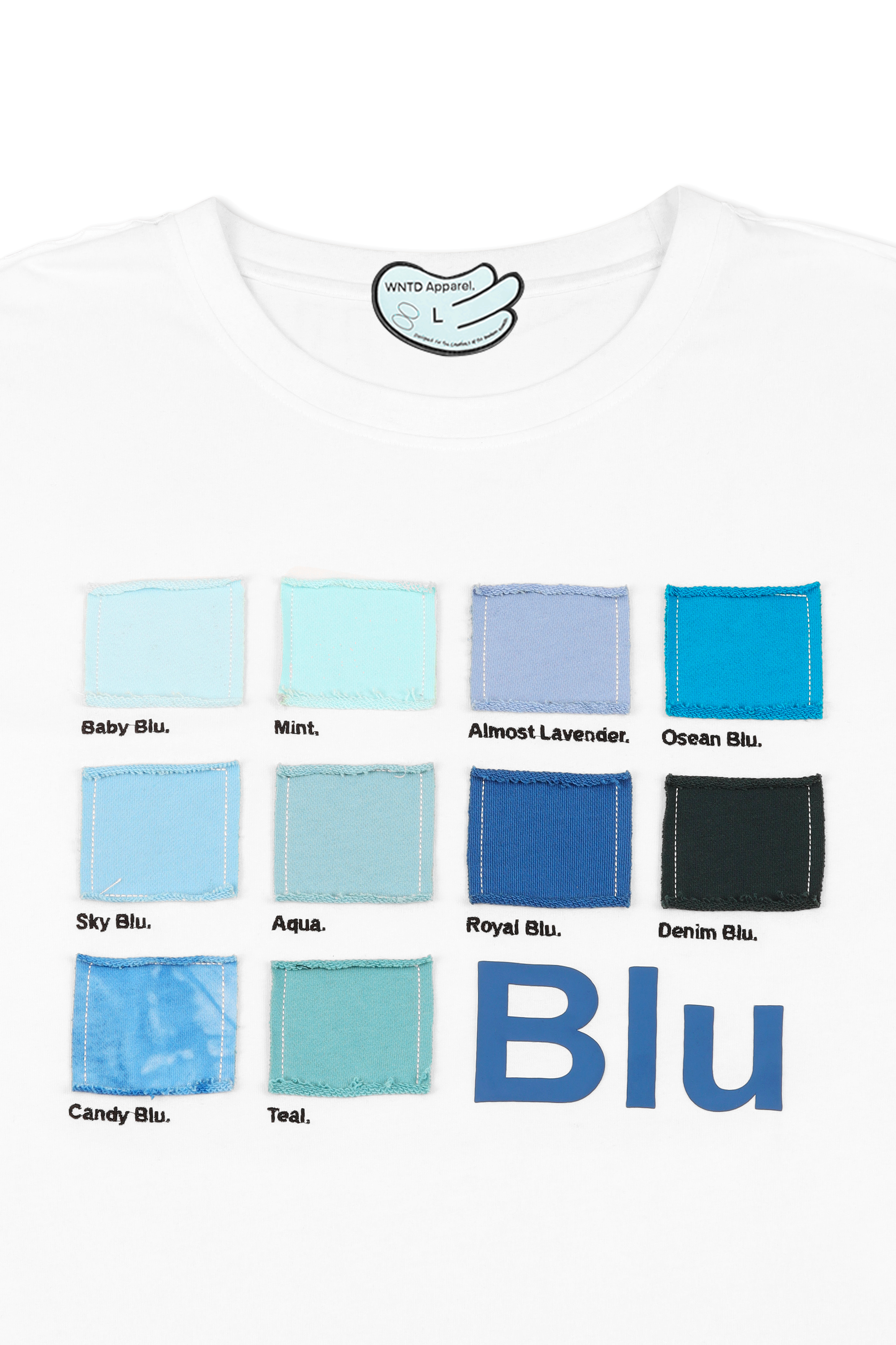 BLU COLOR PALLETE TEE