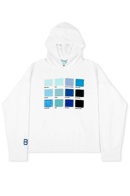 BLU COLOR PALLETE HOODIE