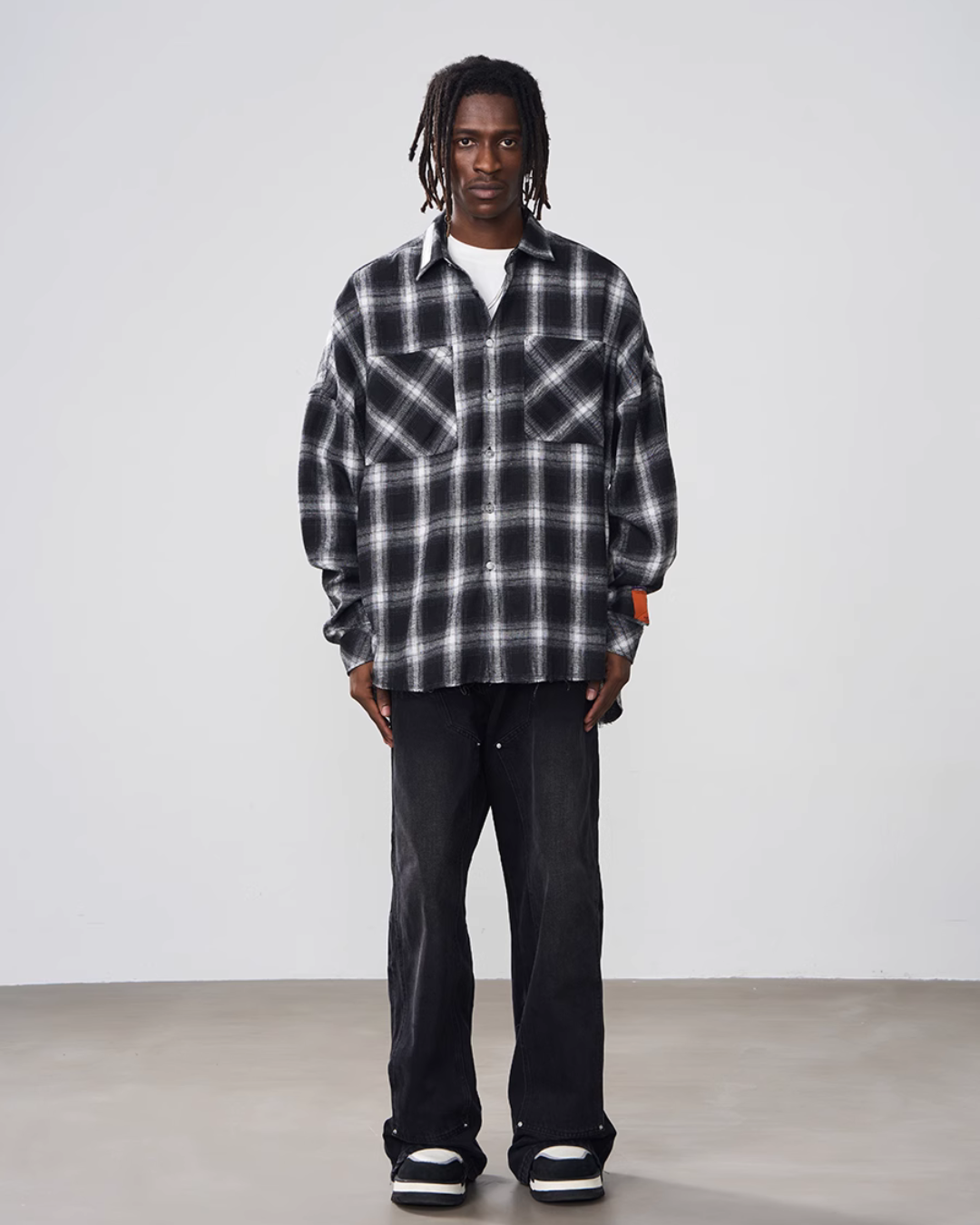 Plaid Flannel L/S Checkered Shirt