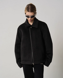 Woolen Zipper Jacket