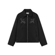 Jacquard Embroidered Patches Jacket