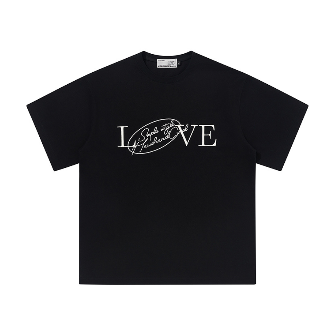 Love Embroidered Tee