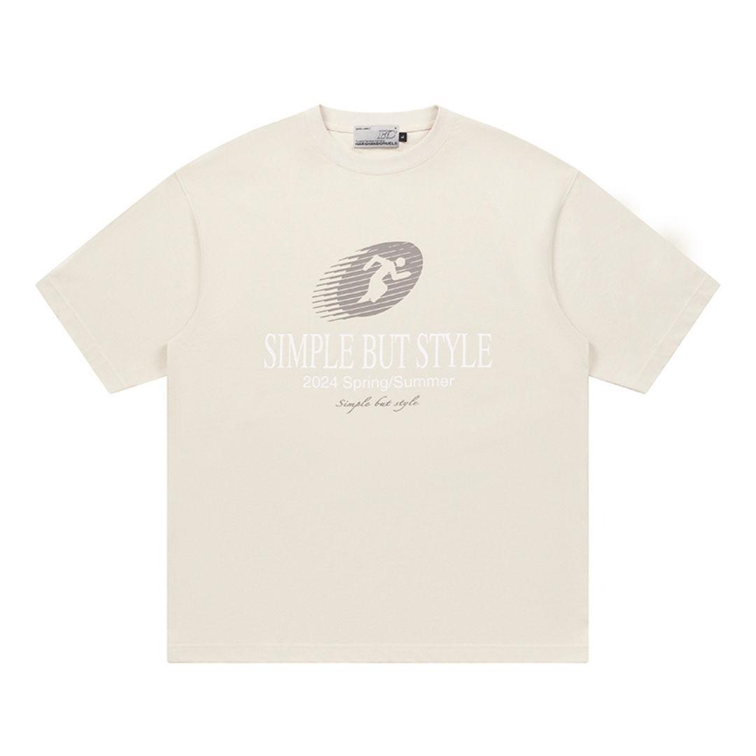 Running Logo Printed Tee