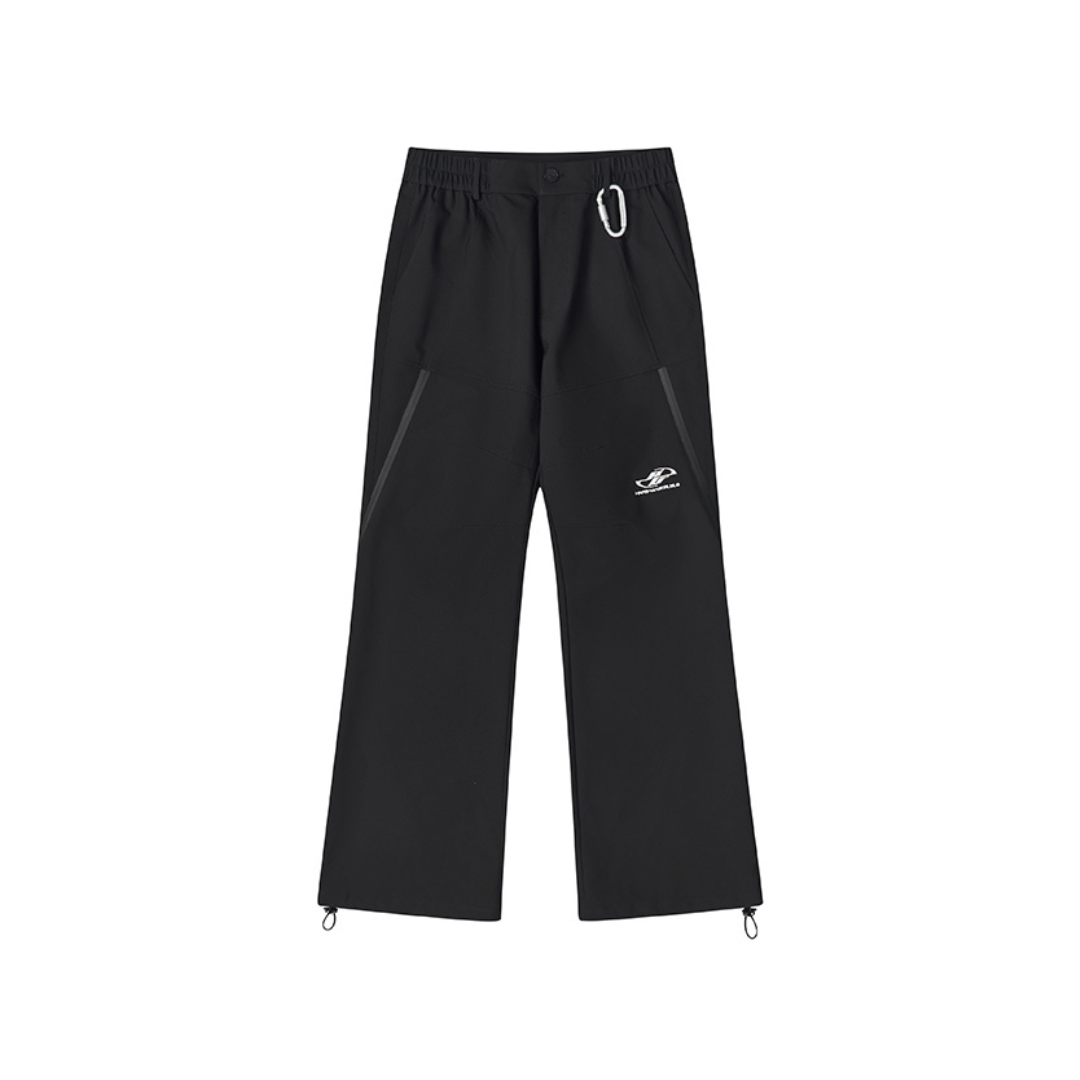 Zipper Deconstructed Carabiner Trousers