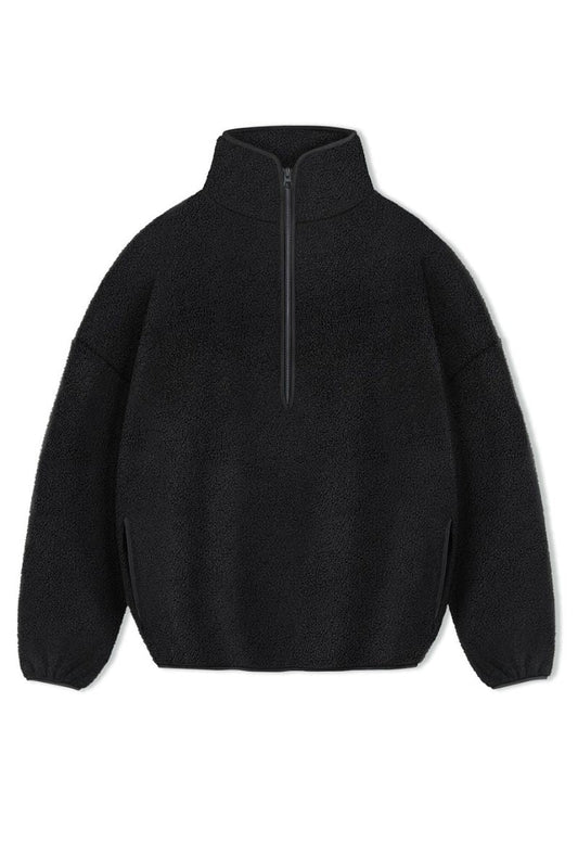 Half-Zip Sherpa Jacket