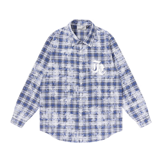 Gothic Logo Plaid L/S Shirt