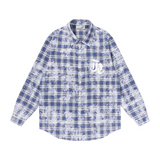 Gothic Logo Plaid L/S Shirt