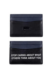 Statement Leather Card Holder