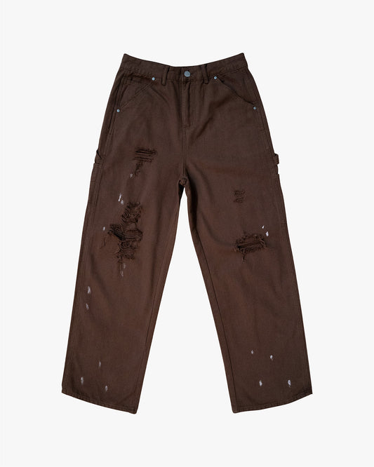 EPTM VINTAGE CARPENTER PANTS - BROWN