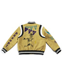 "Lovers" Surf Club Varsity Letterman Jacket (Mellow Yellow)