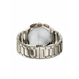 AM1038SS - AMBASSADOR WARM SILVER / STEEL BAND WATCH