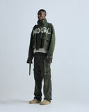 Basics Boxy Jacket Green Camo