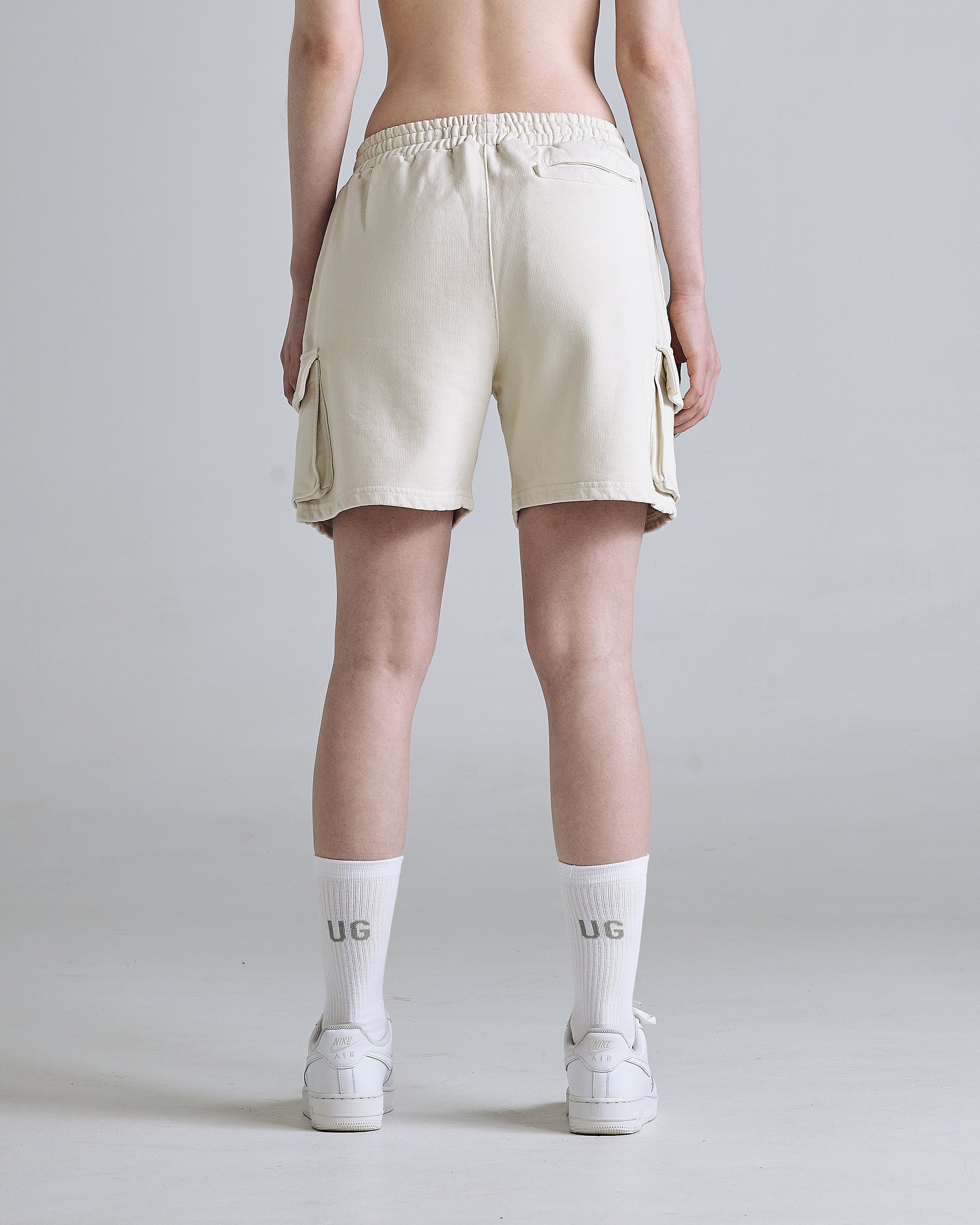 Basics Cargo Short Cream