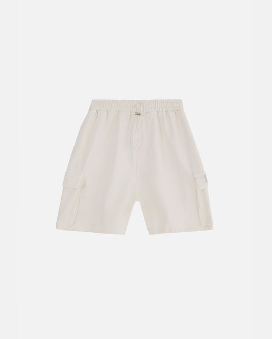 Basics Cargo Short White