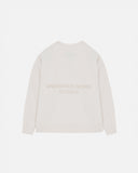 Basics Herringbone Knit Crewneck Cream