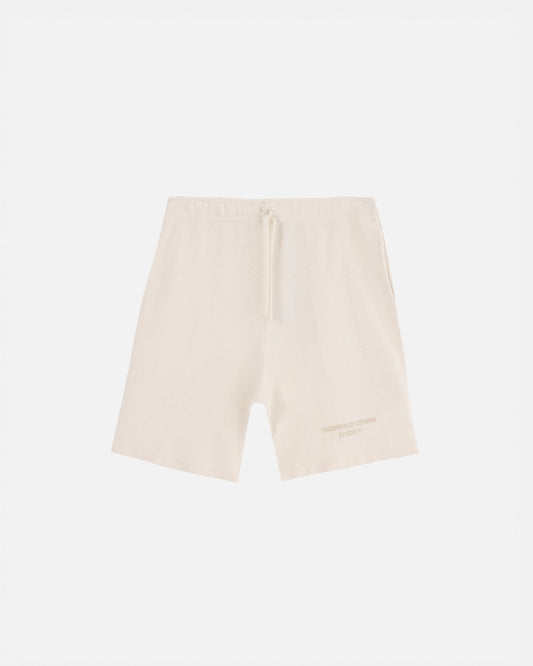 Basics Herringbone Knit Short Cream