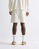 Basics Herringbone Knit Short Cream