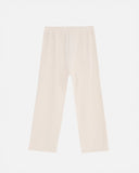 Basics Herringbone Knit Straightpants Cream