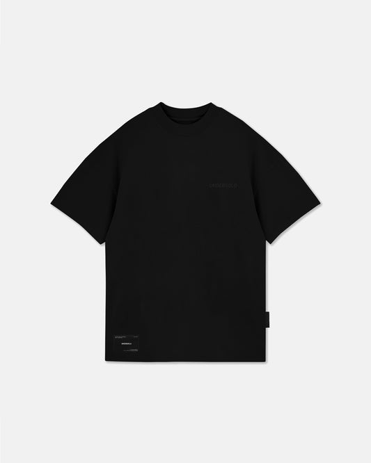 Line Logo Tshirt Black