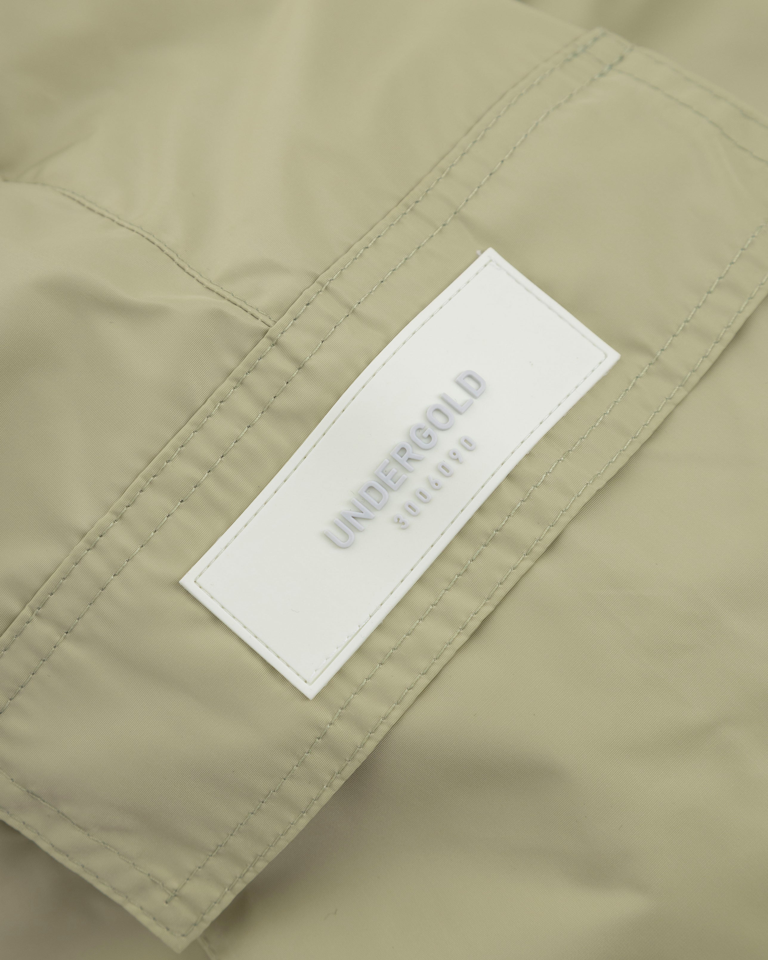 Basics Parachute Cargo Pants Light Green