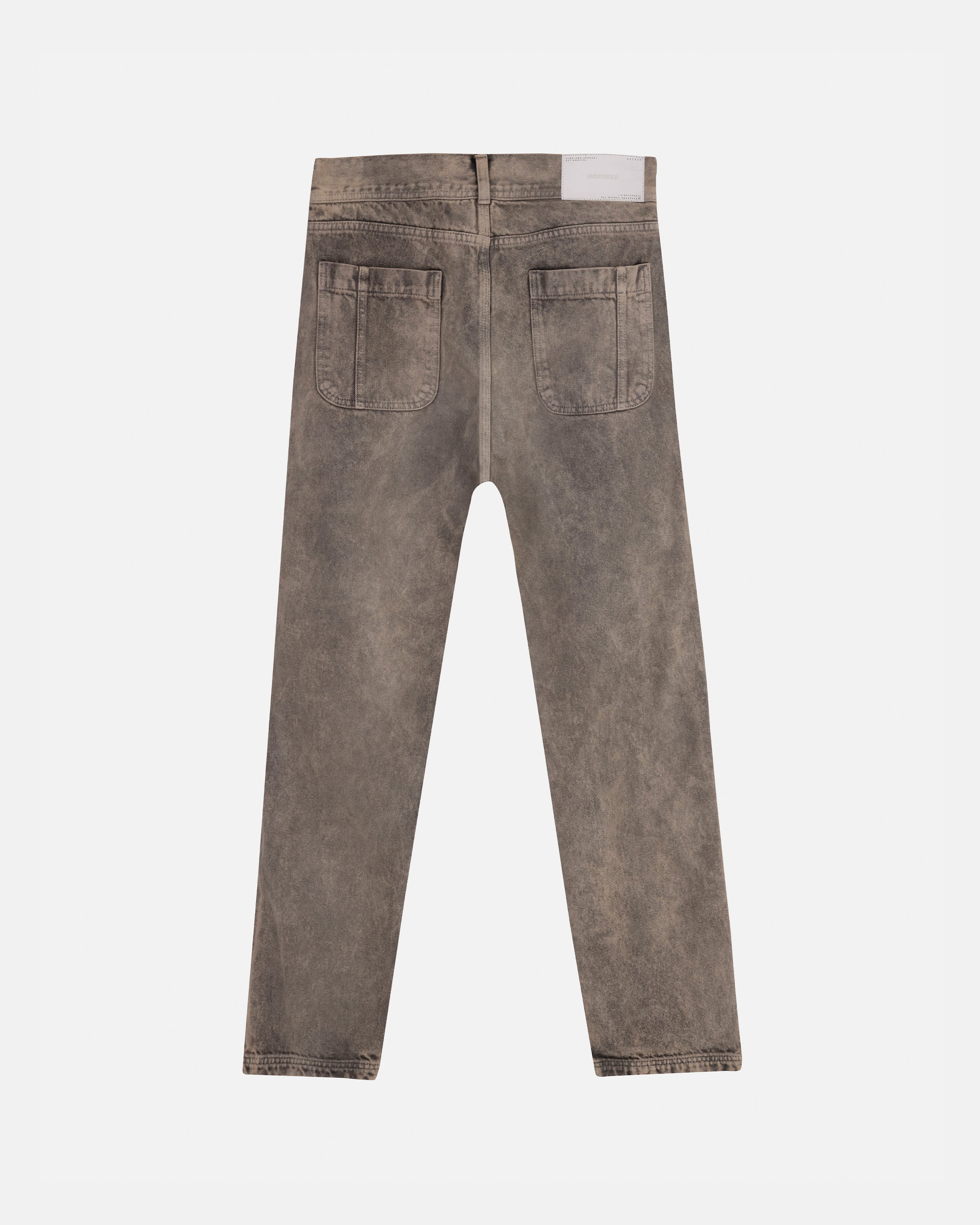 Basics Regular Jean Washed Brown