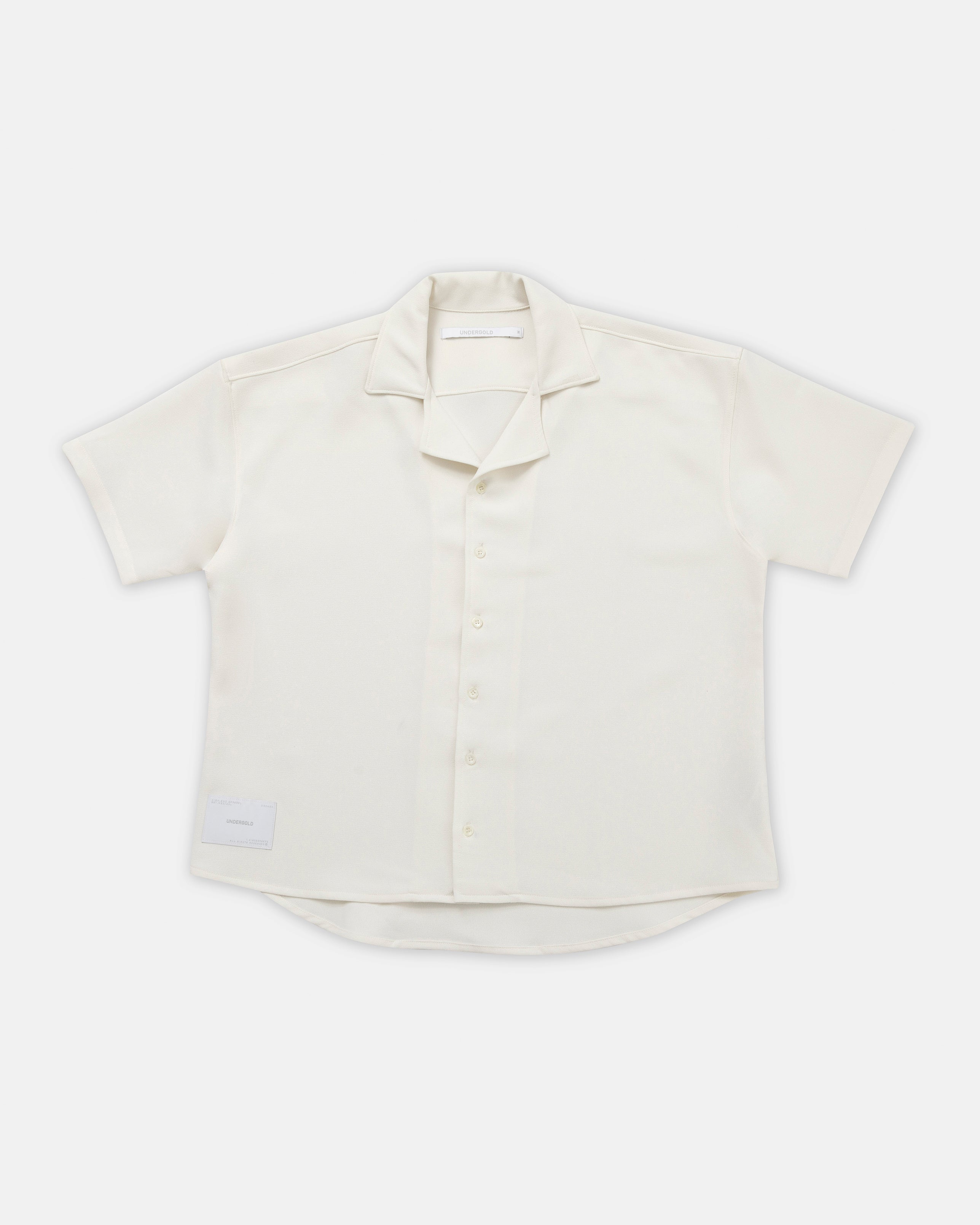 Basics Short Sleeve Shirt Cream