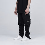 Basics Slim Cargo Pants Black