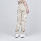 Basics Slim Cargo Pants Bone